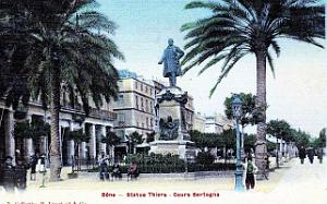 Bone - Cours Bertagna - Statue Thiers